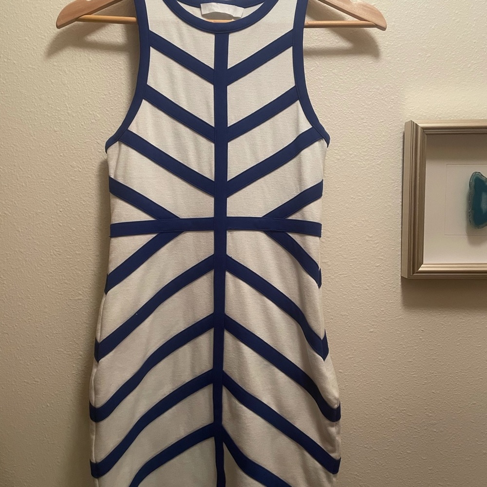 TALULAH Blue & White Striped Dress, Like New!